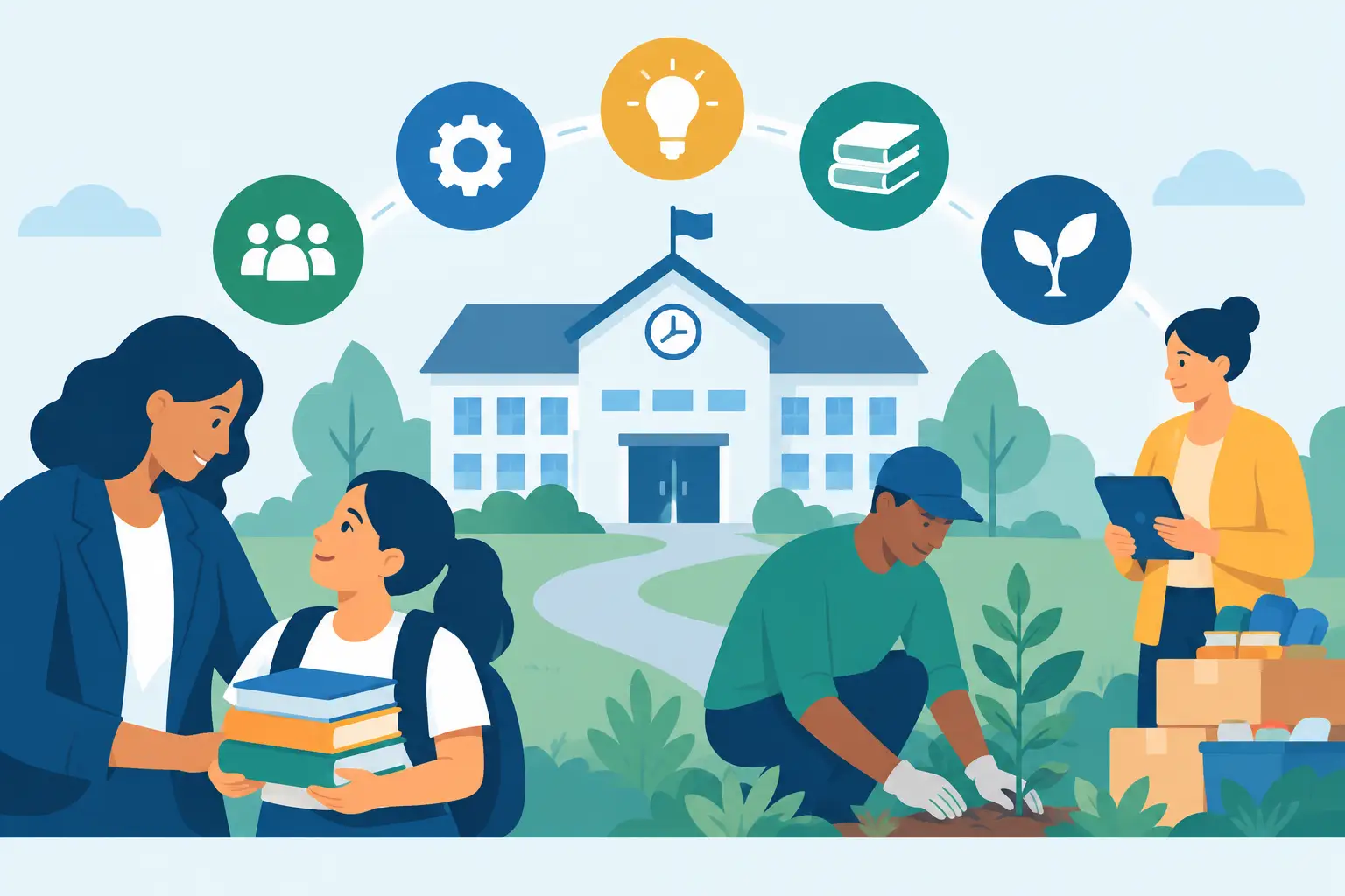 How Can Donors Support Schools Beyond a Check?
